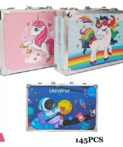 145 Pc Art Set Premium Briefcase 4-Sides - Image 2