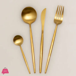 18/10 Stainless Steel Matte Flatware Cutlery Set Of 4 Pieces 13 18/10 Stainless Steel Matte Flatware Cutlery Set Of 4 Pieces