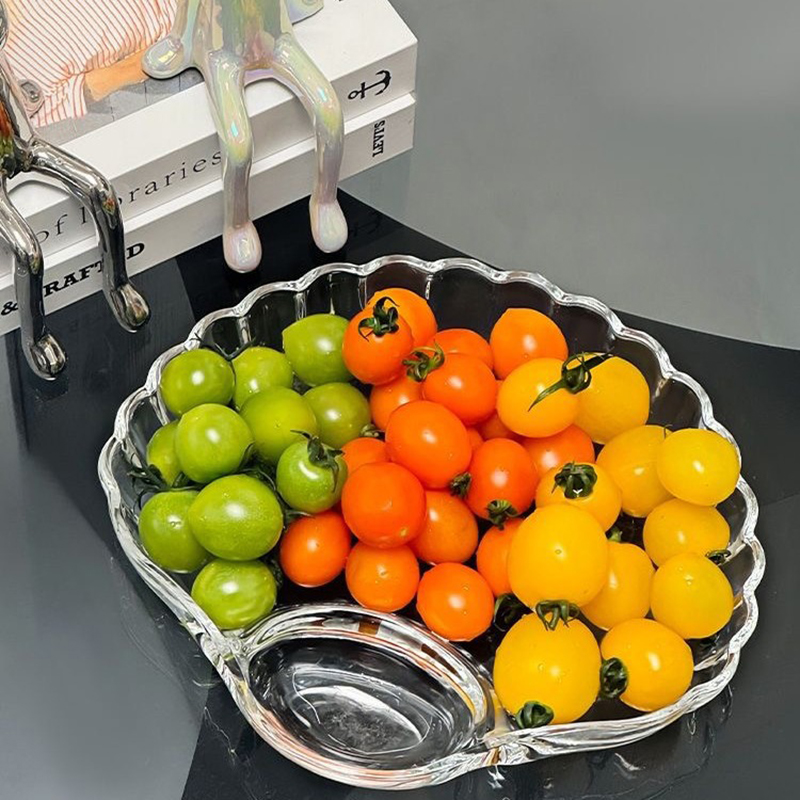 Shell Dishtransparent Dumpling Plate Snack Shell Spitting Dish 1Pc 6 Shell Dishtransparent Dumpling Plate Snack Shell Spitting Dish 1Pc