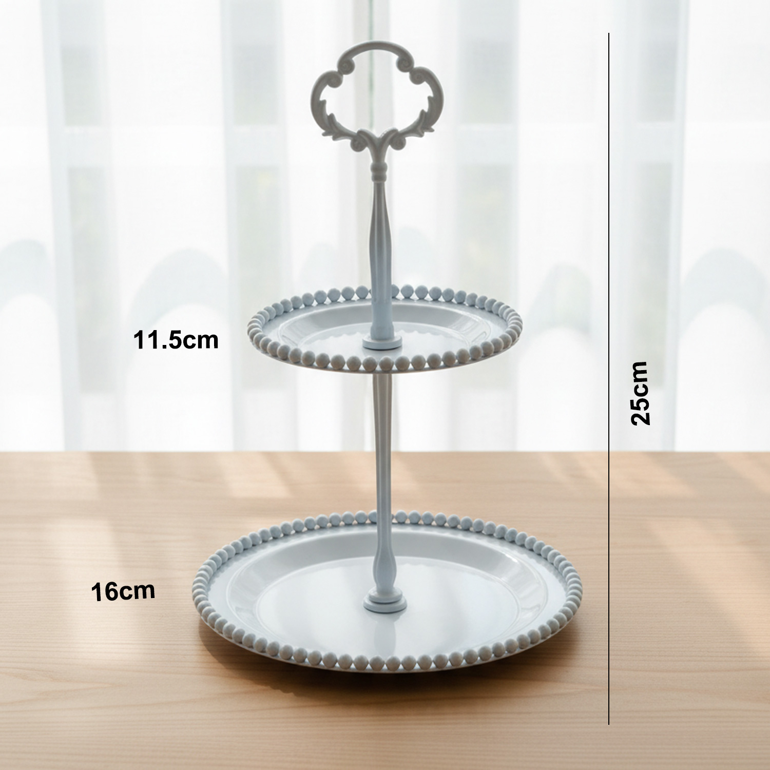 2 Tier Dessert Sweet Serving Stand