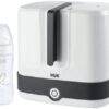 NUK Vario Express Steam Steriliser with Free NUK First Choice Plus Baby Bottle