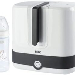 NUK Vario Express Steam Steriliser with Free NUK First Choice Plus Baby Bottle