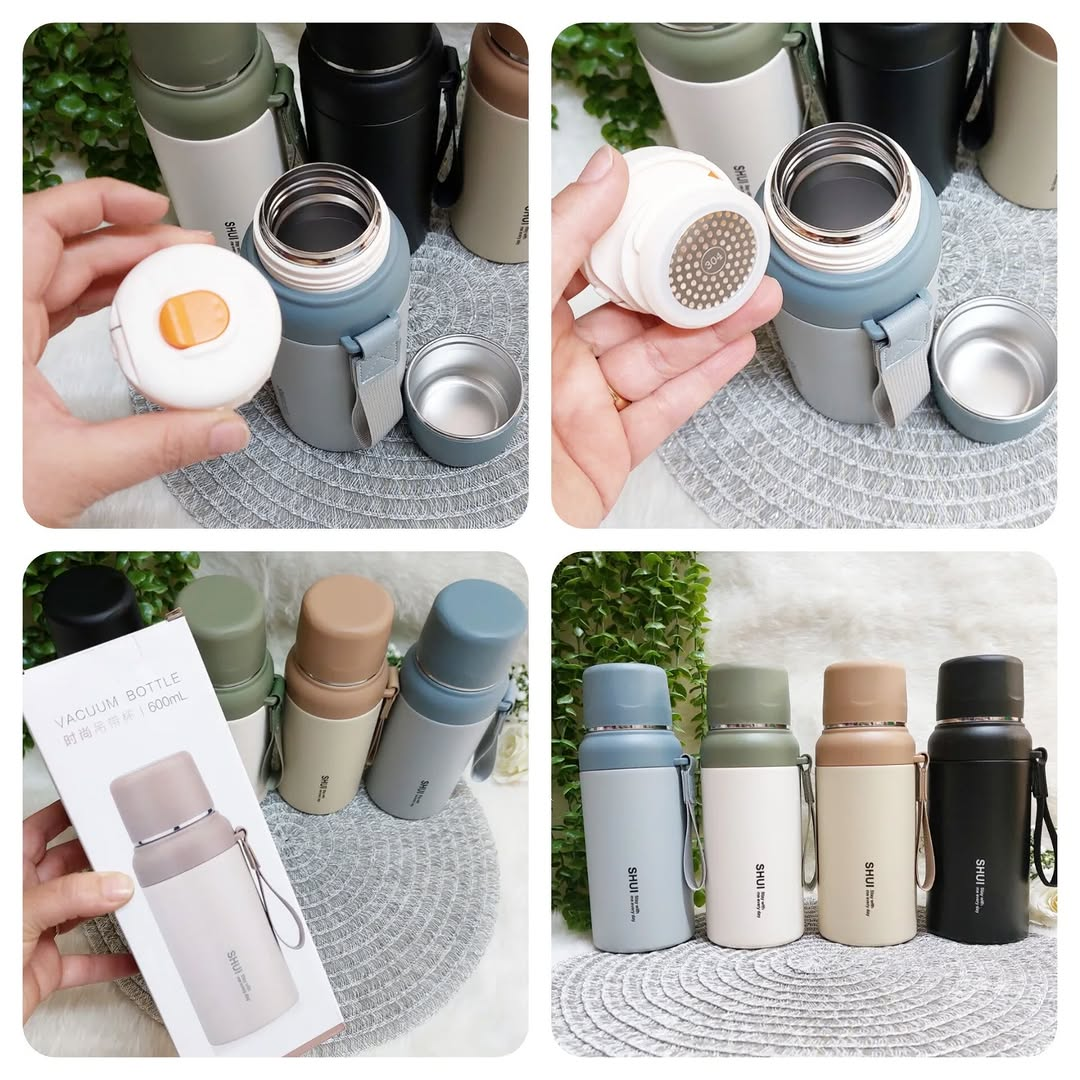 600Ml Steel Flask Lightweight