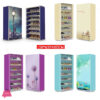 7 Layer Wardrobe Zipper Cover Shoe Rack