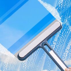 Shower Squeegee Silicone Shower Wiper Window Squeegee Bathroom Wiper Extra Light Shower Squeegee Squeegee For Shower Bathroom Tiles Mirror Window Squeegee White