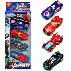 Avengers Alloy Metal Diecast Car Toy Set