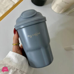 Cute Korean Coffee Cup Thermos With Straw Tumbler 450Ml 13 Cute Korean Coffee Cup Thermos With Straw Tumbler 450Ml