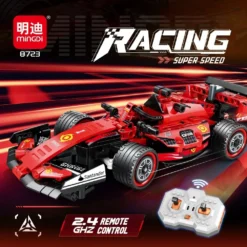 Technical Remote Control F1 Sport Car Building Blocks Moc City Vehicle Supercar Bricks Toy For Adult Kids Model Gift