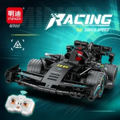 Technical Remote Control F1 Sport Car Building Blocks MOC City Vehicle Supercar Bricks Toy for Adult Kids Model Gift
