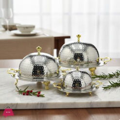 Stainless Steel Serving Platter Mandi Rice Bbq Serving Platter