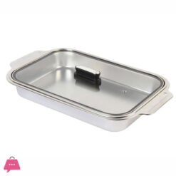 Stainless Steel Serving Tray With Cover