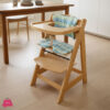 Adjustable Multi Function Wooden Baby Dinner High Chair