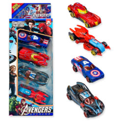 Avengers Alloy Metal Diecast Car Toy Set