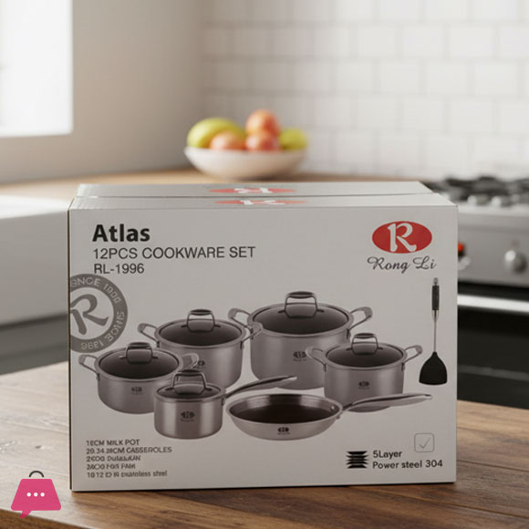 Atlas Premium Laser Coating Honeycomb High Grade 316 Pure Stainless 12Pcs