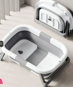 Baby Foldable Bath Tub with Temperature Monitor