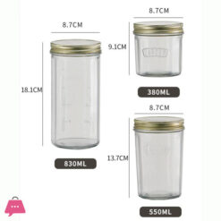 Bailu Leide Storage Jar 4-Piece Set