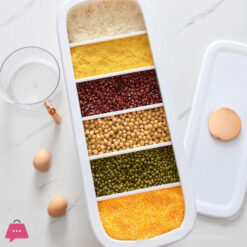 Beans Grain Sealed Storage Box Kitchen Storage Food Containers Rice Bucket Cereal Dispenser