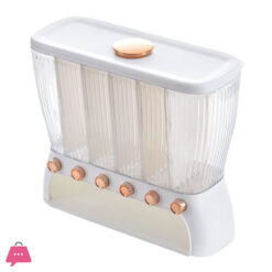 Beans Grain Sealed Storage Box Kitchen Storage Food Containers Rice Bucket Cereal Dispenser