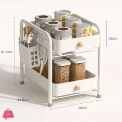 Binca Two-Tier Kitchen Countertop Organizer Rack