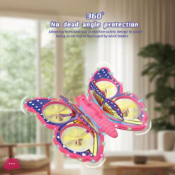 Butterfly Rc Drone Four Axis Aircraft Follow Me Feature Plane 360 Rolling Light Stunt Sparkling Airplanes Fb-01