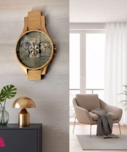 Chronoband Metal Gear Wall Clock 50X80 Cm 11 Chronoband Metal Gear Wall Clock 50X80 Cm - Image 2