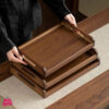 Classic Wooden Serving Trays - Trio Set