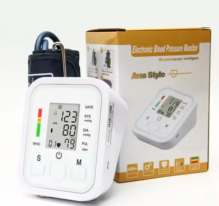 Digital Blood Pressure Monitor – Fully Automatic Upper Arm Bp Machine With Heart Rate Monitor &Amp; Voice Function, Portable Design 5 Digital Blood Pressure Monitor – Fully Automatic Upper Arm Bp Machine With Heart Rate Monitor &Amp; Voice Function, Portable Design
