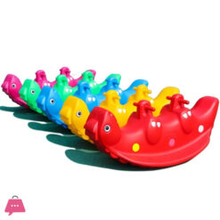 Double Seat Plastic Kids Seesaw