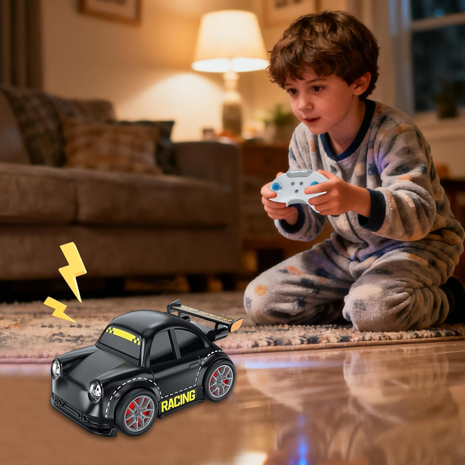 Drifting Rc Car For Kids 2.4Ghz Remote Control Racing Car With Lights, Sound Effects, Follow &Amp; Escape Modes 5 Drifting Rc Car For Kids 2.4Ghz Remote Control Racing Car With Lights, Sound Effects, Follow &Amp; Escape Modes