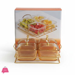 Dry Fruits Tray Food Storage Organizer Food Storage Box Divided Serving Container