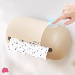 ECOCO Multi-Functional Wall-Mounted Tissue Box with Tissue inside