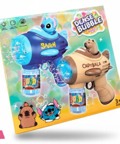 Electric Bubble Gun Toy With Soft Lighting Kuromi , Bluey , Stitch - Image 2