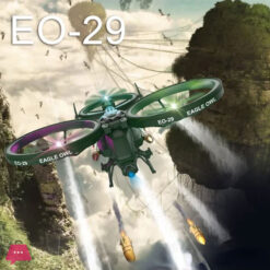 Eo-29 Poisonous Scorpion Rc Drone Quadcopter Plane 4 Axis 6Ch Fixed Wing Rc Aircraft