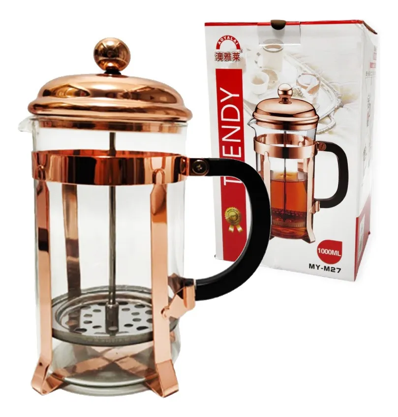 French Press Coffee Tea Maker 1Liter