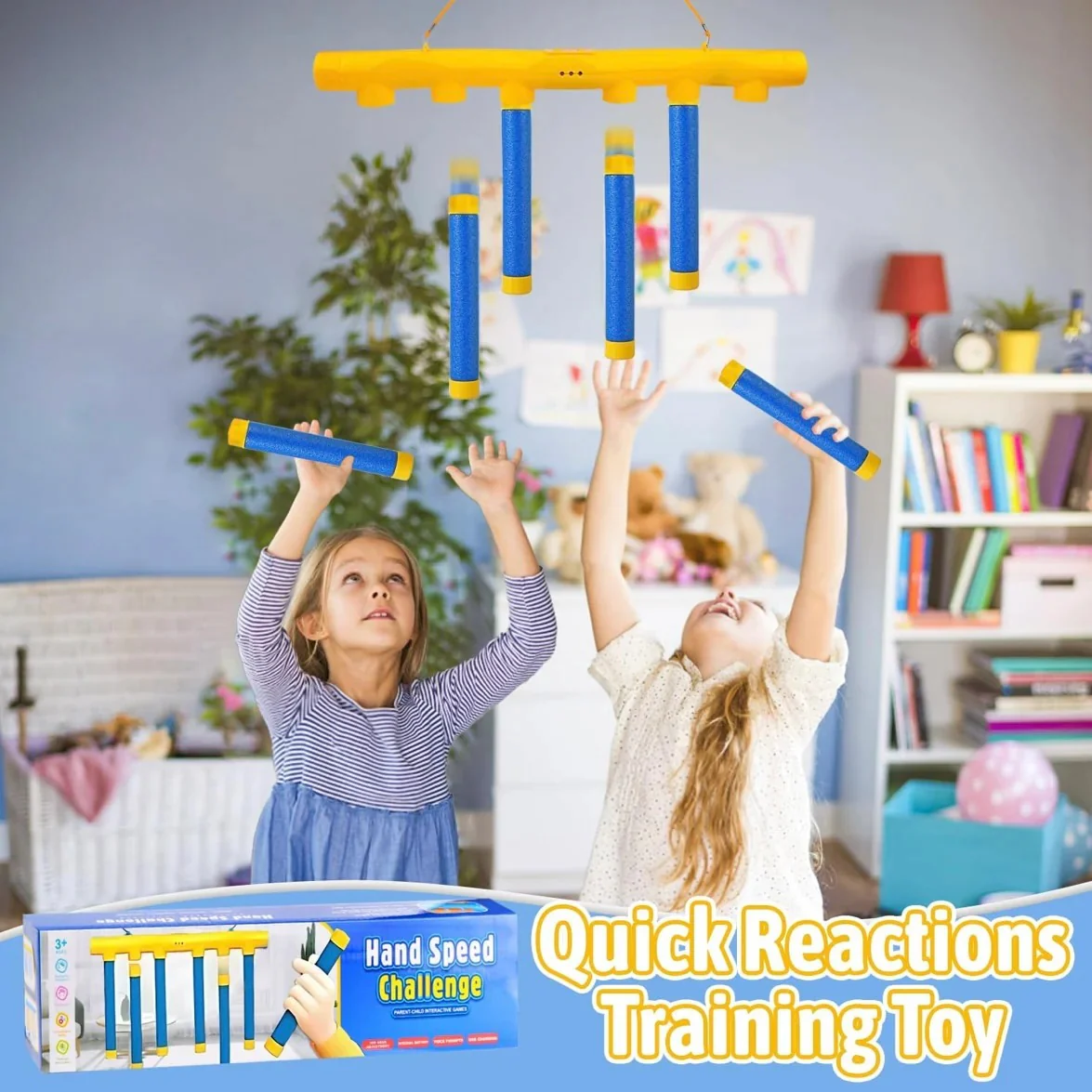 Remote Control Hand-Speed Reflex Challenge – Rechargeable Reaction Game