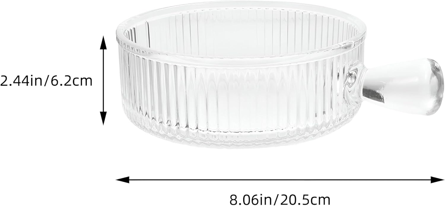 Heat-Resistant Casserole - Stylish Serving Dish Glass Ideal For Both Warm And Cold Dishes Compatible With Microwaves And Ovens