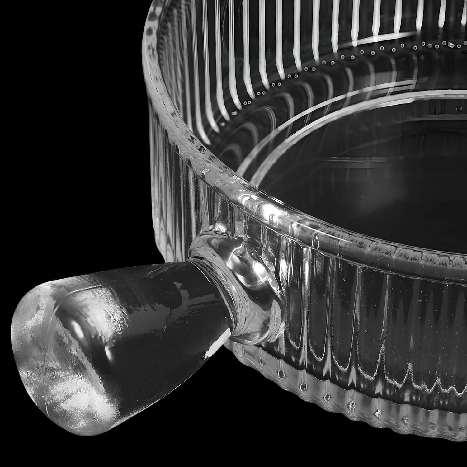 Heat-Resistant Casserole - Stylish Serving Dish Glass Ideal For Both Warm And Cold Dishes Compatible With Microwaves And Ovens