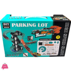 High Speed ​​Slide Parking Lot Track Toy 74-Pcs