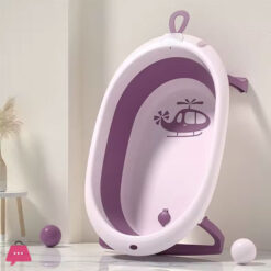 Infantes Baby Bath Tub Grey & White