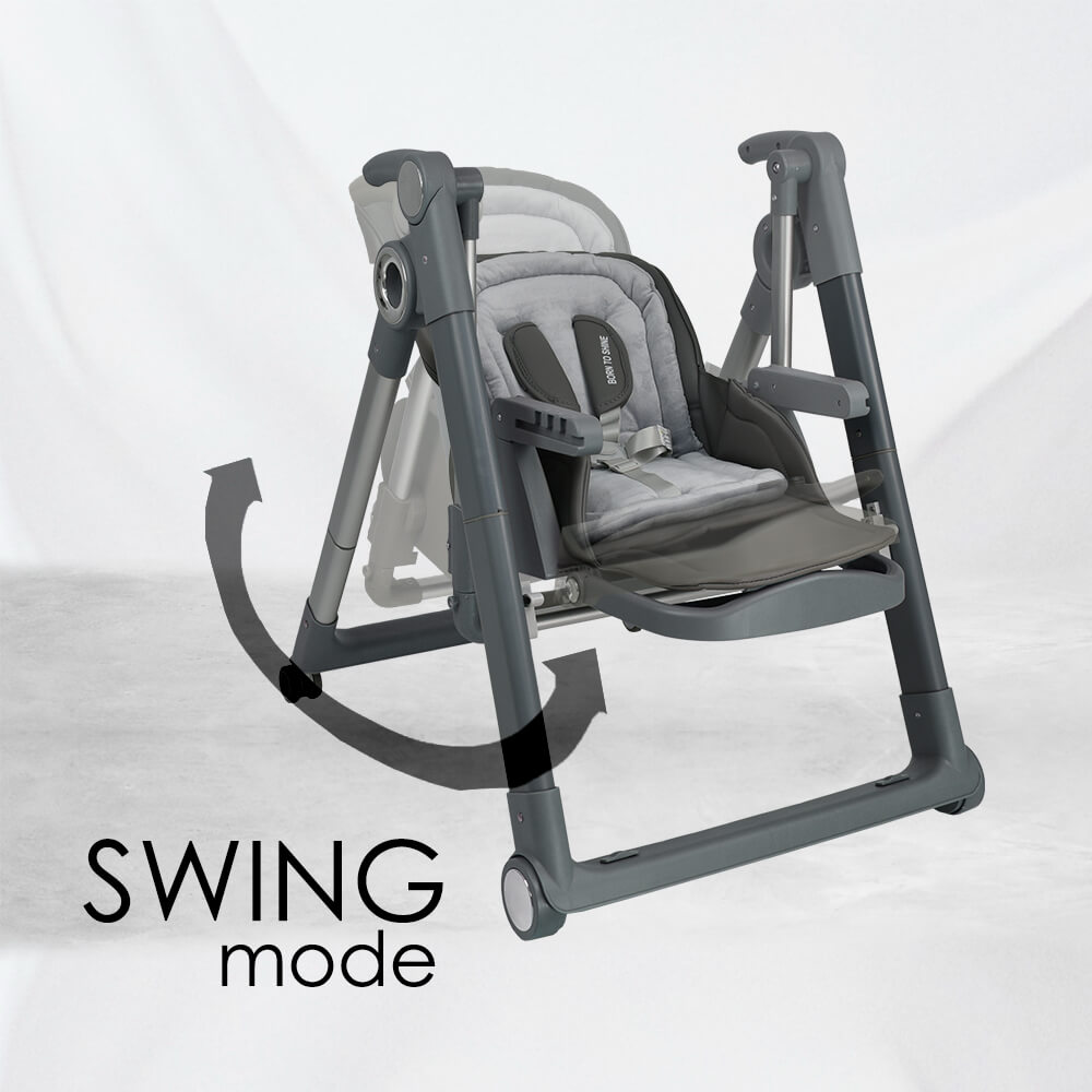 Joyous Baby Adjustable Highchair Jy-018 8 Joyous Baby Adjustable Highchair Jy-018