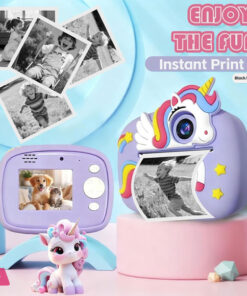 Kids Camera Instant Print 1080P Instant Cameras That Print Photos Birthday Gifts for Kids Age 3-12,Toddlers Instant Digital Cameras for Boys and Girls