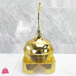 Luxury Chafing Dish Stainless Steel Chafer Food Warmer Catering Buffet Gold Chefing Dish Hanging 8Liter