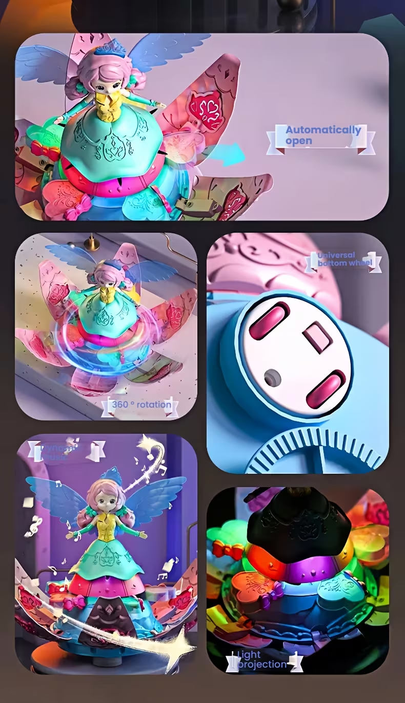 Magic Dancing Princess The Flower Fairy'S Ball Dreamy Doll