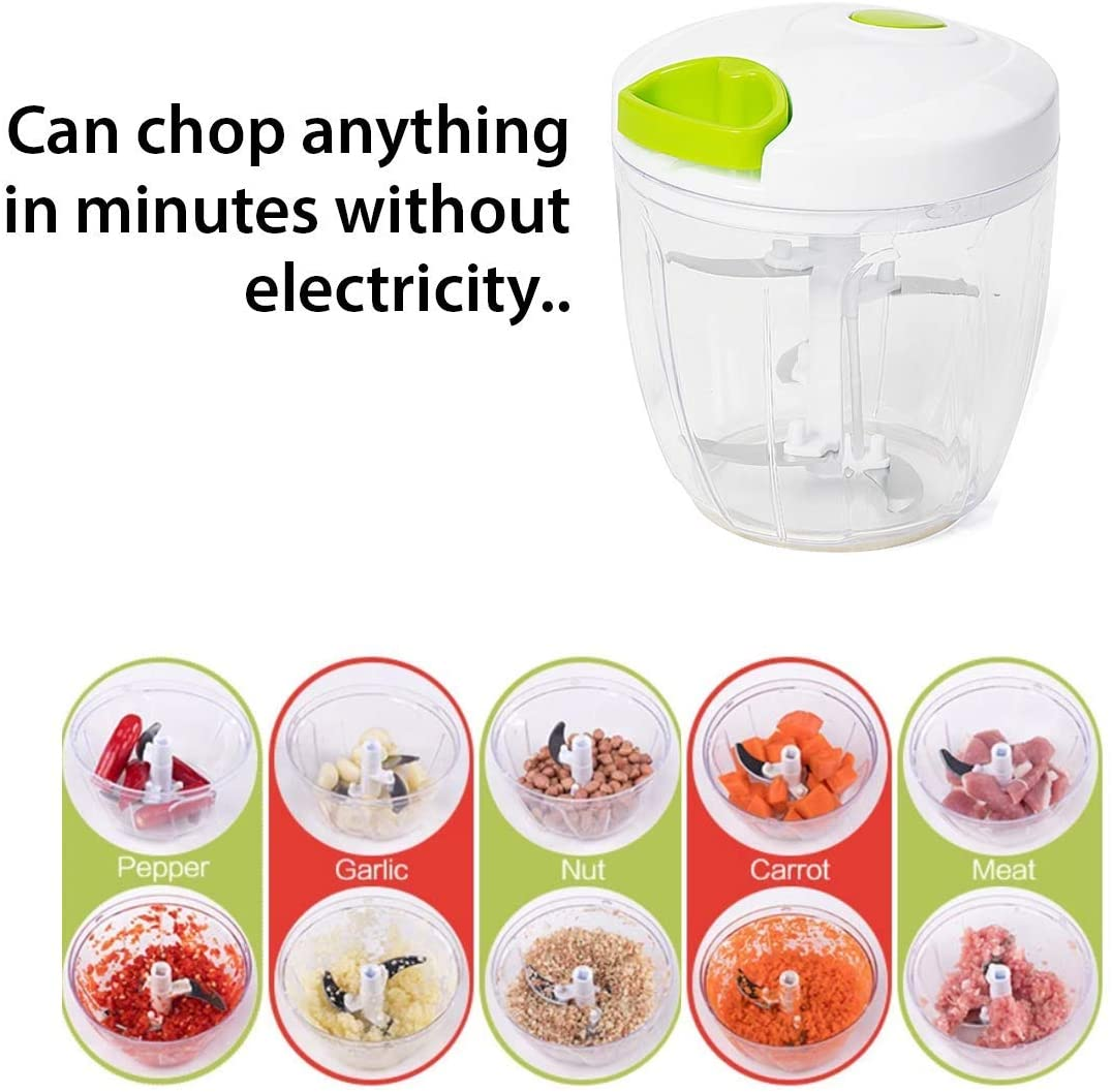 Manual Food Big 900Ml Chopper With 5 Blades Speedy Chopper 5 Manual Food Big 900Ml Chopper With 5 Blades Speedy Chopper