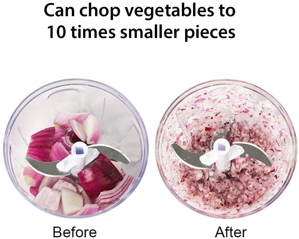 Manual Food Big 900Ml Chopper With 5 Blades Speedy Chopper 6 Manual Food Big 900Ml Chopper With 5 Blades Speedy Chopper