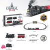 Metal Edition Smog Train Alloy Smart Classic Train For Kids