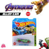 New Hot Wheels Avengers Racing Car 1-Piece Gliding Alloy Car