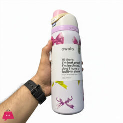 Owala Freesip Insulated Stainless Steel Water Bottle With Straw 32Oz