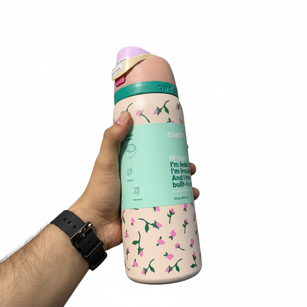 Owala Freesip Insulated Stainless Steel Water Bottle With Straw 32Oz