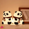 Panda Shape Silicone Night Light Usb Silicone Touch Table Lamp Rechargeable LED Panda Night Light